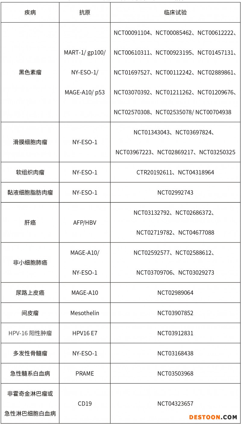 TCR-T細胞免疫治療在腫瘤治療中的研究進展-3