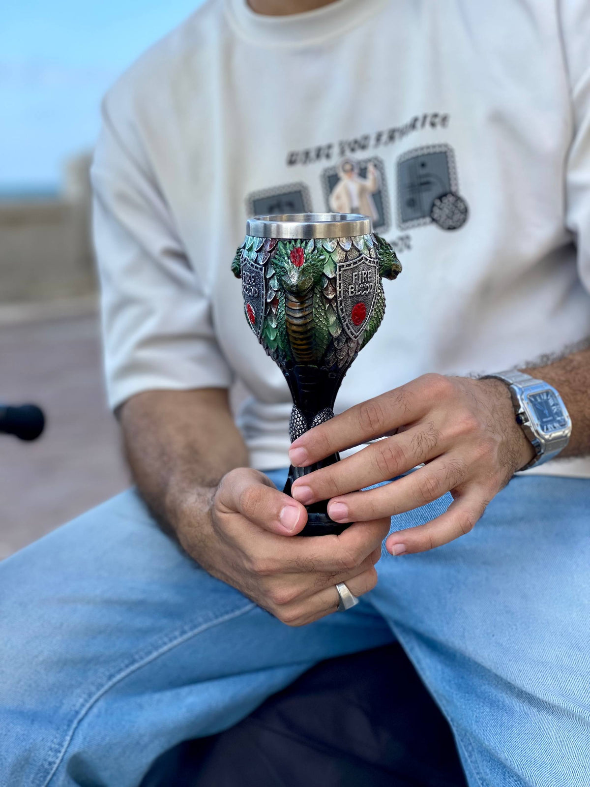 fire and blood goblet